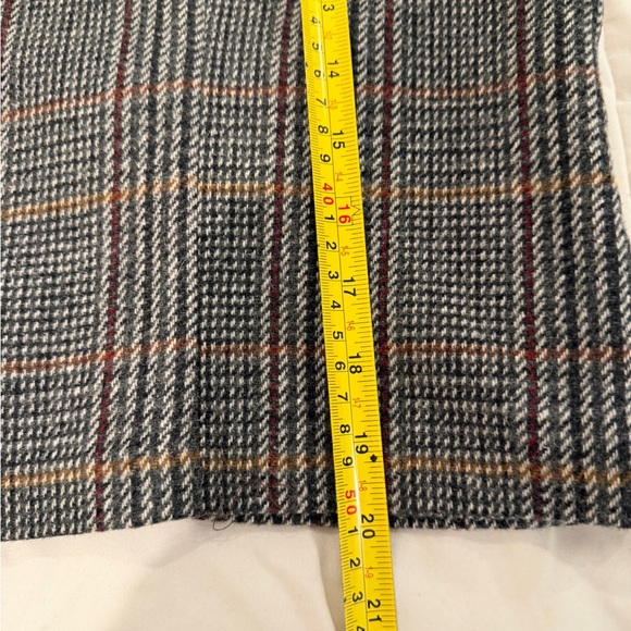 Vintage 90s Tracy Evans Wool Blend Vest Women’s Size L Plaid Button Front NWT - Picture 12 of 12